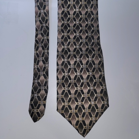 Alexander Lloyd Silk Tie USA #EM - Picture 5 of 6